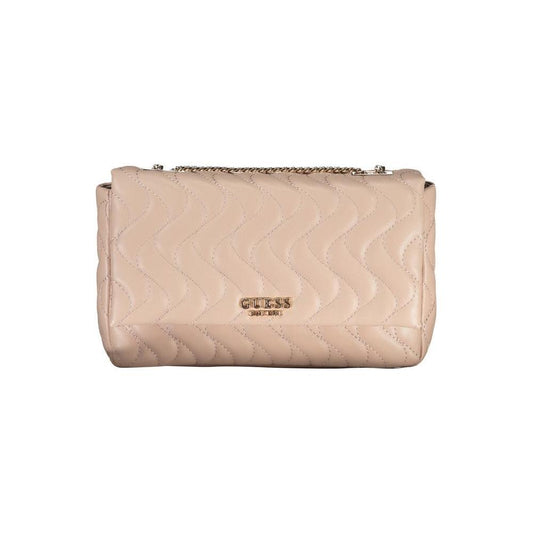 Guess Jeans Pink Polyethylene Handbag GU-22379