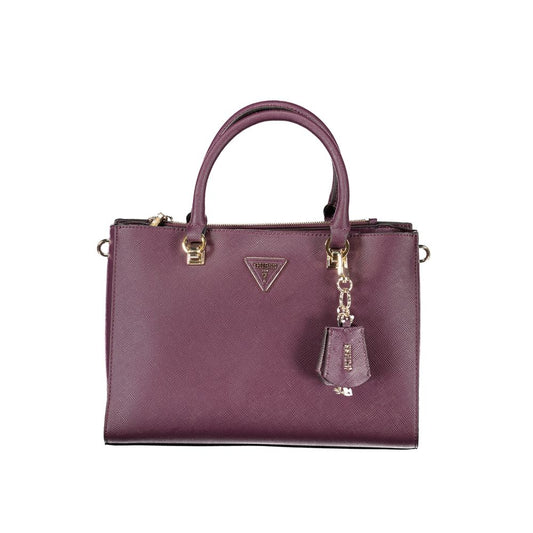 Guess Jeans Purple Polyethylene Handbag GU-23429