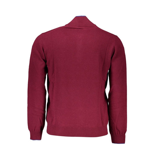 Harmont & Blaine Elegant Half-Zip Sweater with Embroidery Detail HA-23563-L