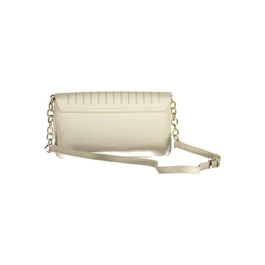 Mario Valentino White Polyethylene Handbag VA-24261