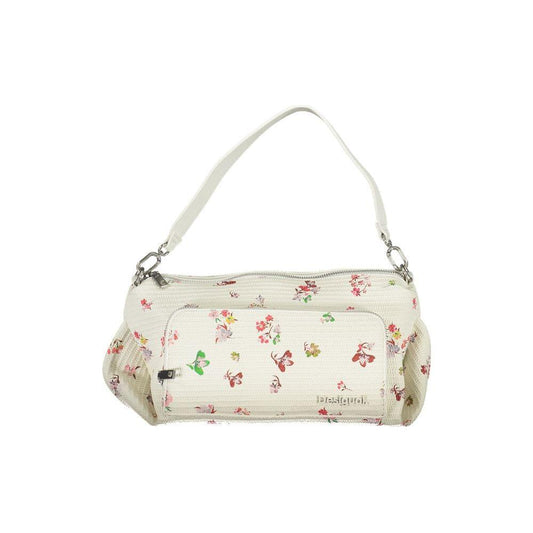 Desigual White Polyethylene Handbag DE-28935
