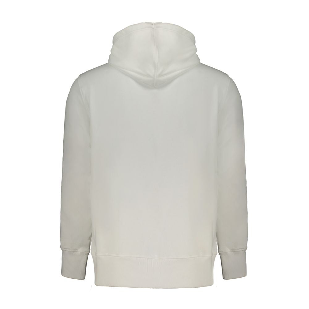 Calvin Klein White Cotton Sweatshirt Calvin Klein