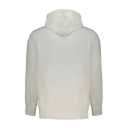 Calvin Klein White Cotton Sweatshirt Calvin Klein