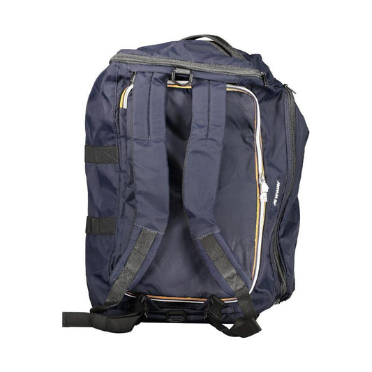 K-WAY Blue Polyester Backpack KW-30347