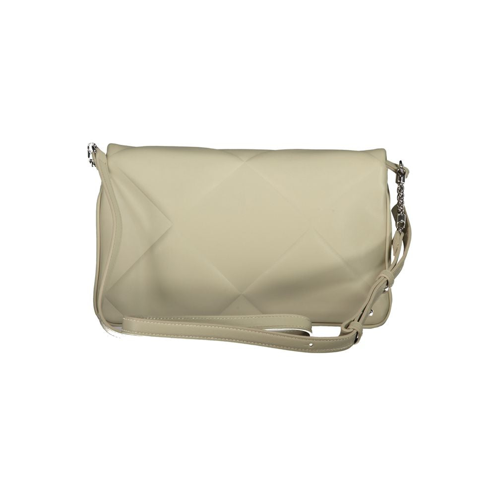 Calvin Klein Beige Cotton Handbag CA-30819