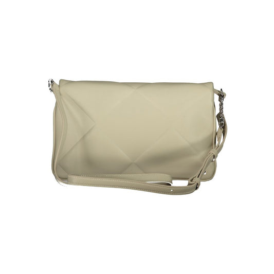 Calvin Klein Beige Cotton Handbag CA-30819