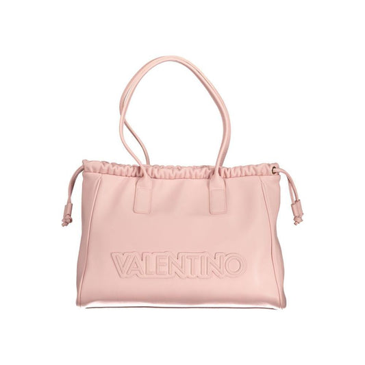 Mario Valentino Pink Polyethylene Handbag VA-31047