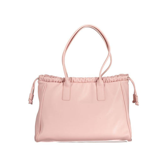 Mario Valentino Pink Polyethylene Handbag VA-31047
