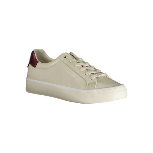 Calvin Klein Beige Polyester Sneaker CA-31283-EU36/US6