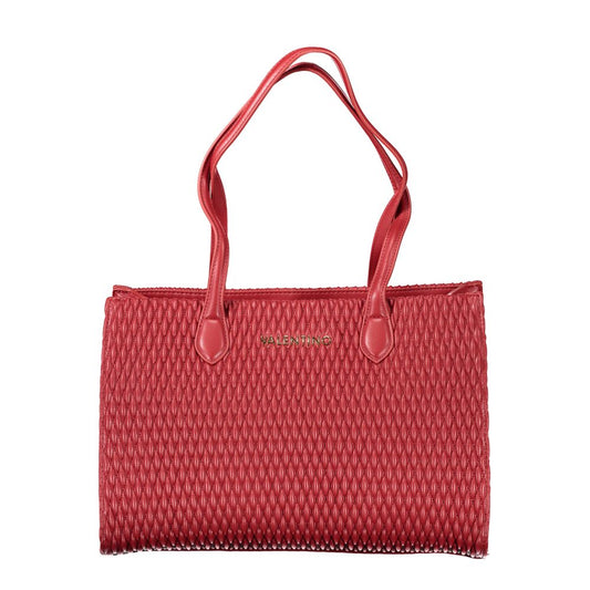 Mario Valentino Red Polyurethane Women Shoulder Bag