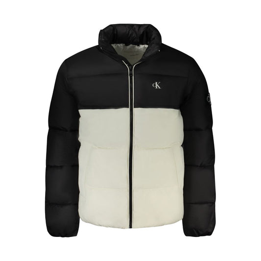 Calvin Klein White Polyester Men Jacket CA-32980-S