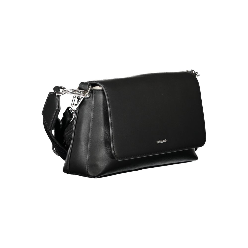 Calvin Klein Nero Poliestere Women Shoulder Bag