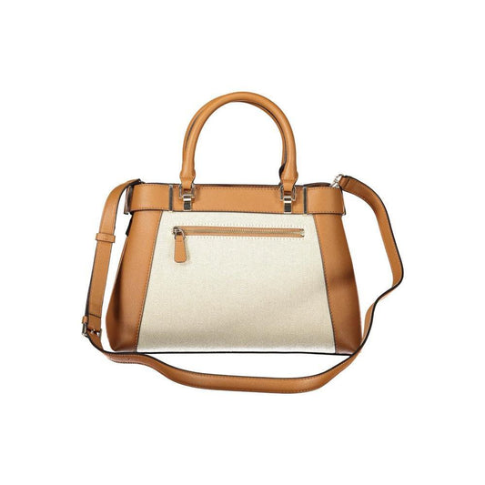 Guess Jeans Brown Cotton Women Handbag GU-34829