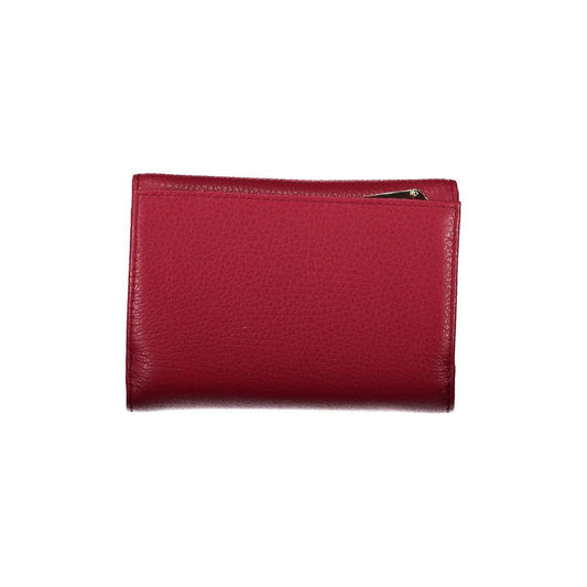 Coccinelle Red Leather Women Wallet CO-34902