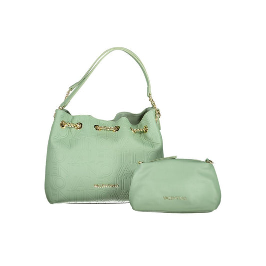 Mario Valentino Green Polyethylene Handbag VA-36103