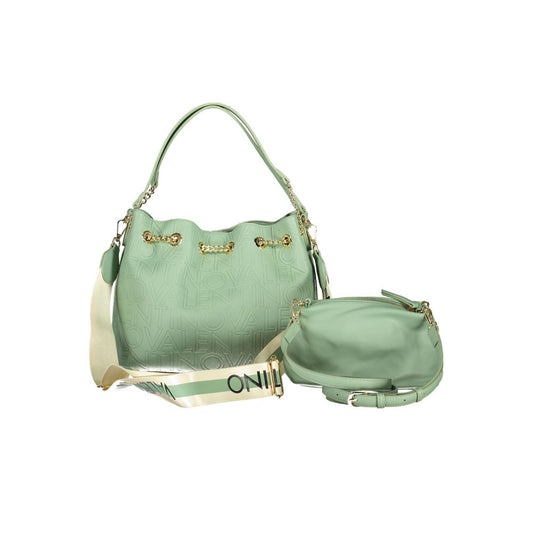 Mario Valentino Green Polyethylene Handbag VA-36103