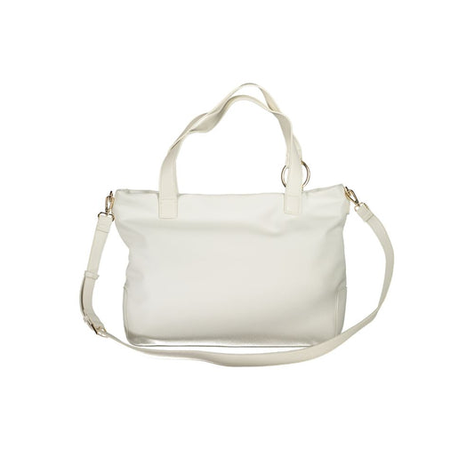 Mario Valentino White Polyethylene Handbag VA-36116