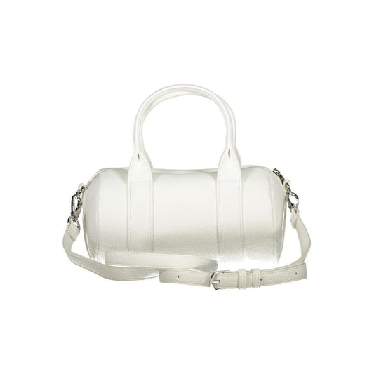 Mario Valentino White Polyethylene Handbag VA-36119