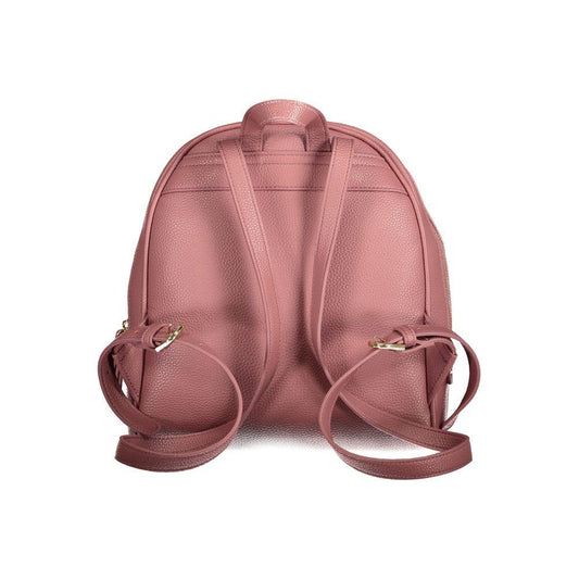 Mario Valentino Pink Polyethylene Backpack VA-36178