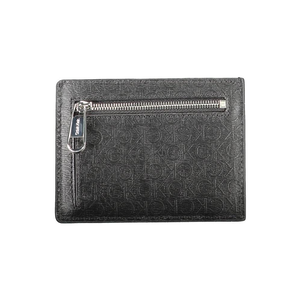 Calvin Klein Black Polyester Men Wallet CA-37055