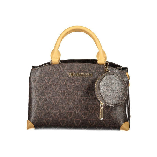 Mario Valentino Brown Polyethylene Handbag VA-36082