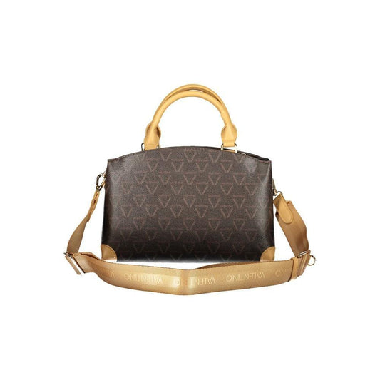 Mario Valentino Brown Polyethylene Handbag VA-36082