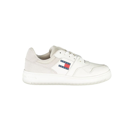 Tommy Hilfiger White Polyester Athletic Sneakers Tommy Hilfiger