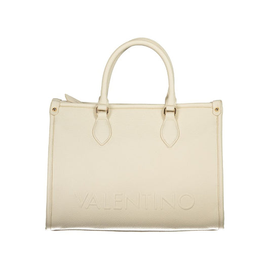 Valentino Beige Polyethylene Handbag