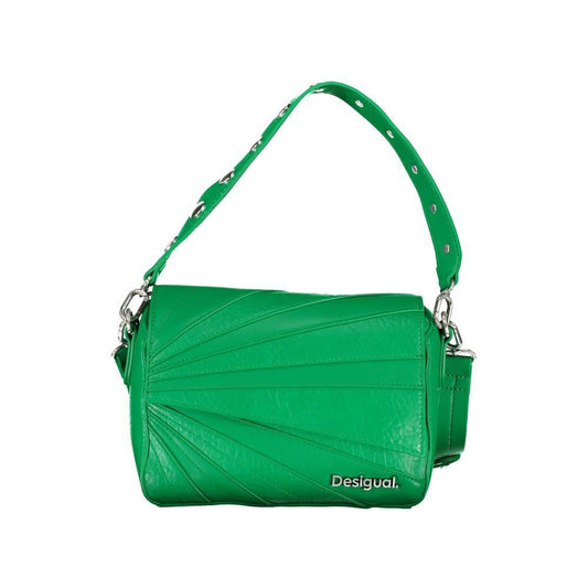 Desigual Green Polyethylene Handbag DE-28929