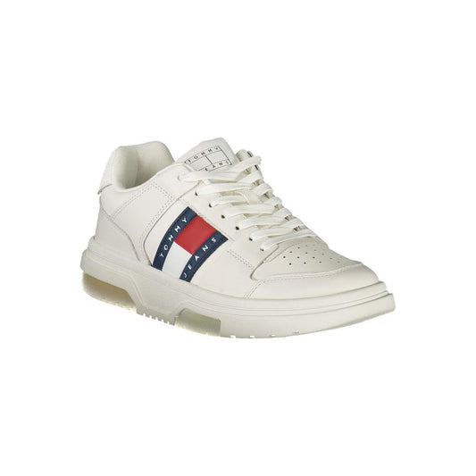 Tommy Hilfiger White Leather Women Sneaker TO-31888-EU36/US6