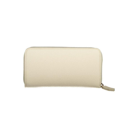 Mario Valentino Beige Polyethylene Wallet VA-36283