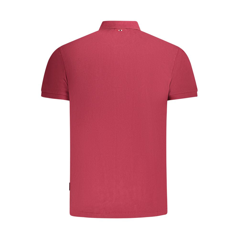 Napapijri Rosso Cotton Mens Polo