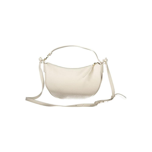 Coccinelle White Leather Handbag CO-36040