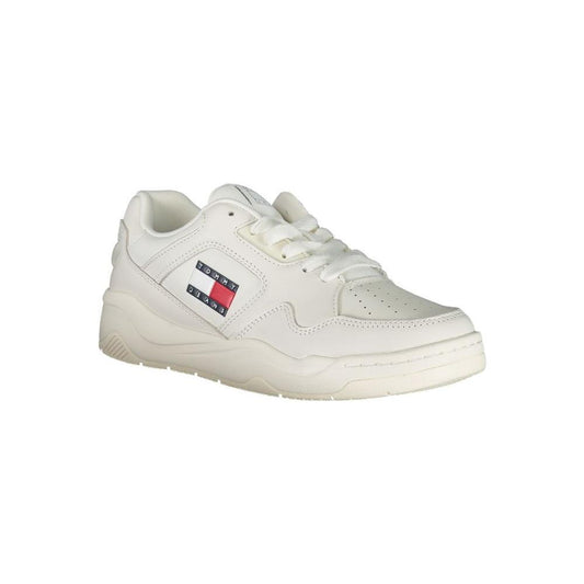 Tommy Hilfiger White Polyester Sneaker TO-31475-EU36/US6