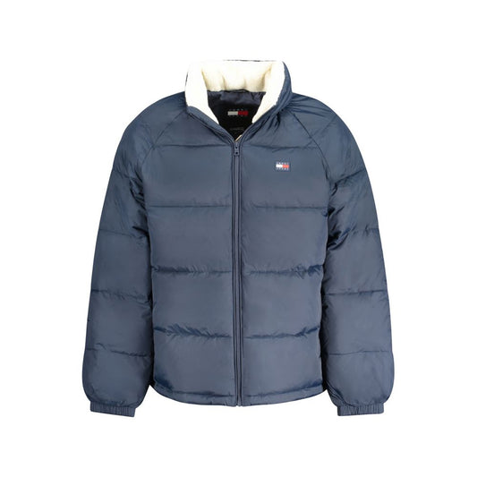 Tommy Hilfiger Blue Polyamide Men Jacket TO-33221-XL
