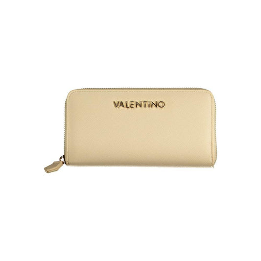 Mario Valentino Beige Polyethylene Wallet VA-29987