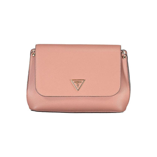 Guess Jeans Pink Polyethylene Handbag GU-23618