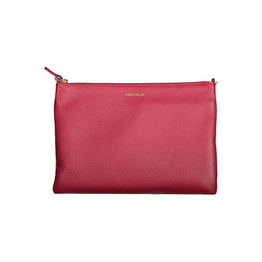 Coccinelle Red Leather Handbag CO-35666