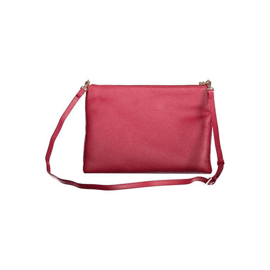 Coccinelle Red Leather Handbag CO-35666