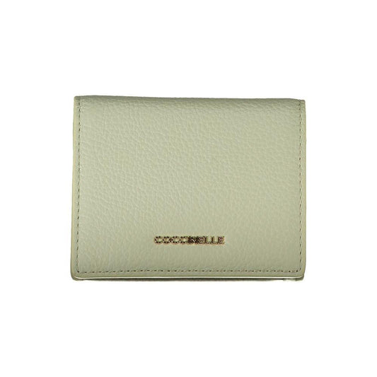 Coccinelle Green Leather Women Wallet CO-29297