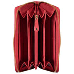 Mario Valentino Red Polyethylene Wallet VA-22538