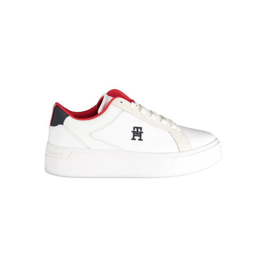 Tommy Hilfiger White Polyester Sneaker TO-31265-EU40/US10