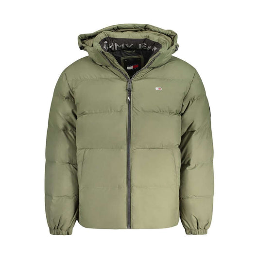 Tommy Hilfiger Green Polyester Men Jacket TO-33218-M