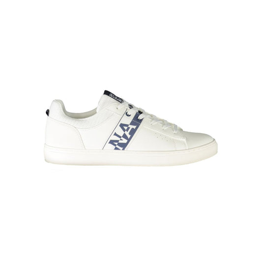 Napapijri White Leather Men's Sneaker