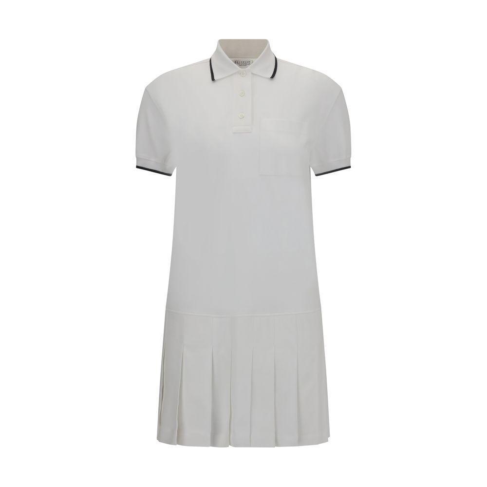 Brunello Cucinelli Polo Dress BR-ML824AEN42C159-S
