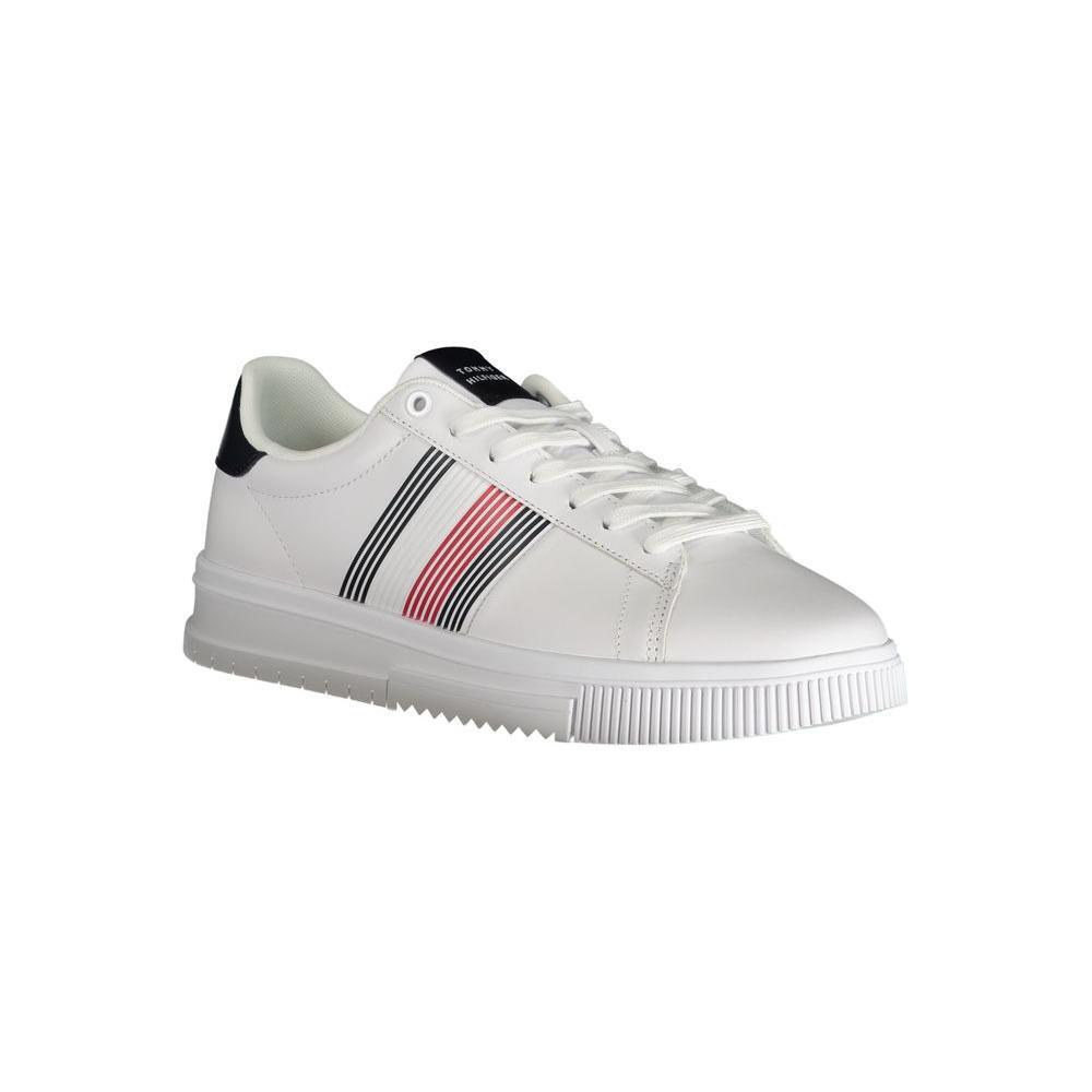 Tommy Hilfiger White Polyester Sneaker TO-31273-EU44/US11