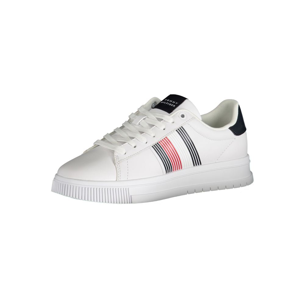 Tommy Hilfiger White Polyester Sneaker TO-31273-EU44/US11