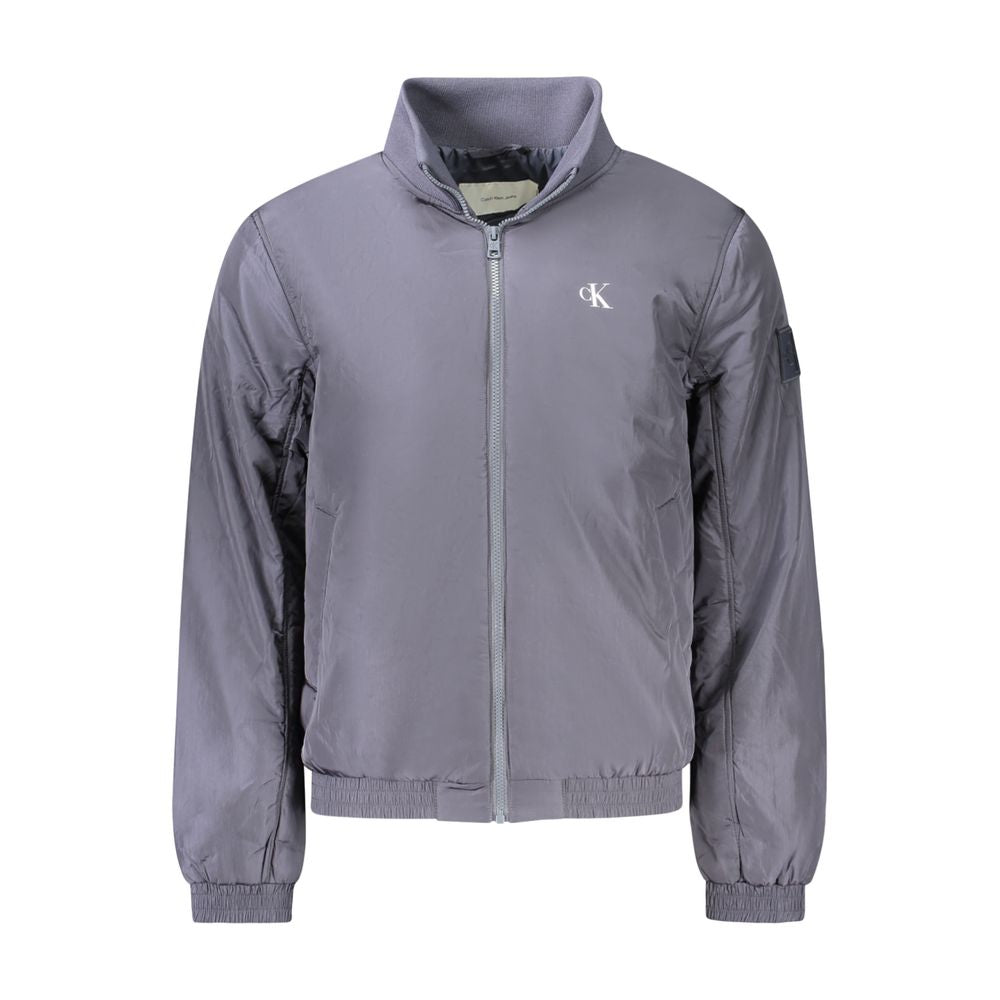Calvin Klein Blue Polyamide Men Jacket CA-33735-S