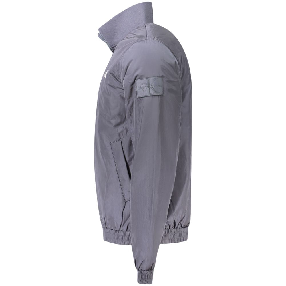 Calvin Klein Blue Polyamide Men Jacket CA-33735-S