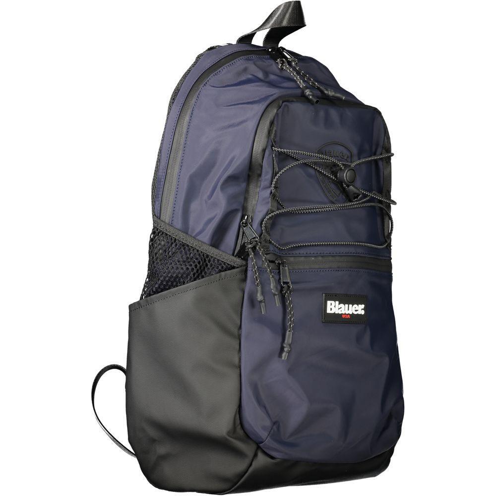 Front view with bag zipped and handles upright.